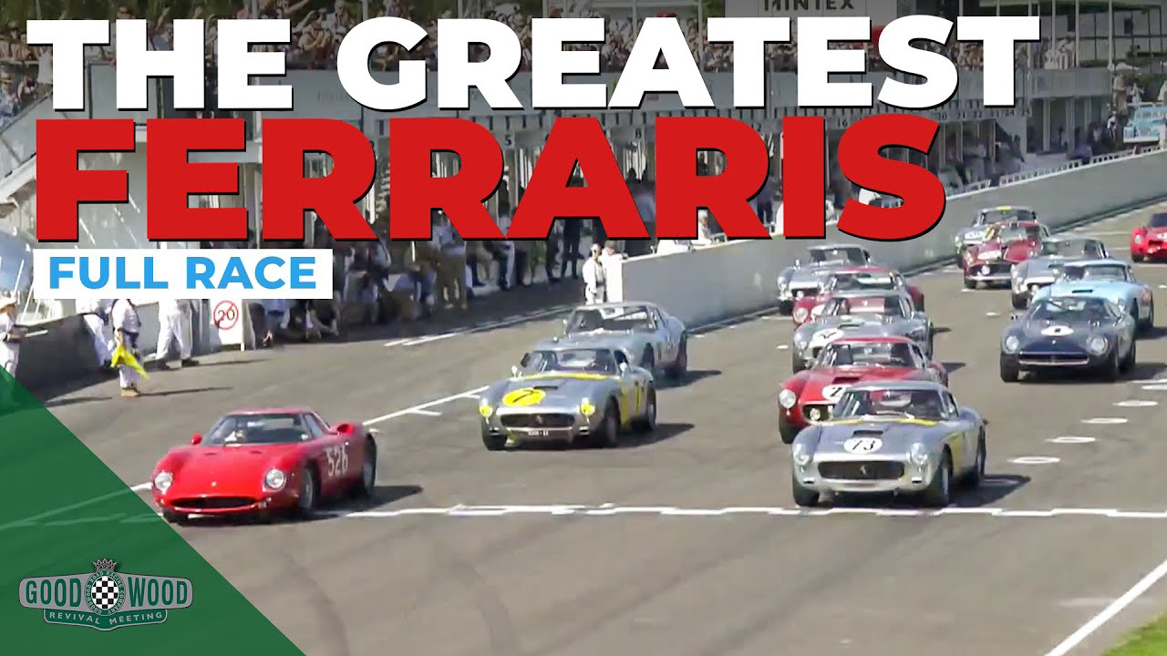 Ferrari 250 GTO vs LM vs Lusso | 2023 Lavant Cup highlights | Goodwood Revival
