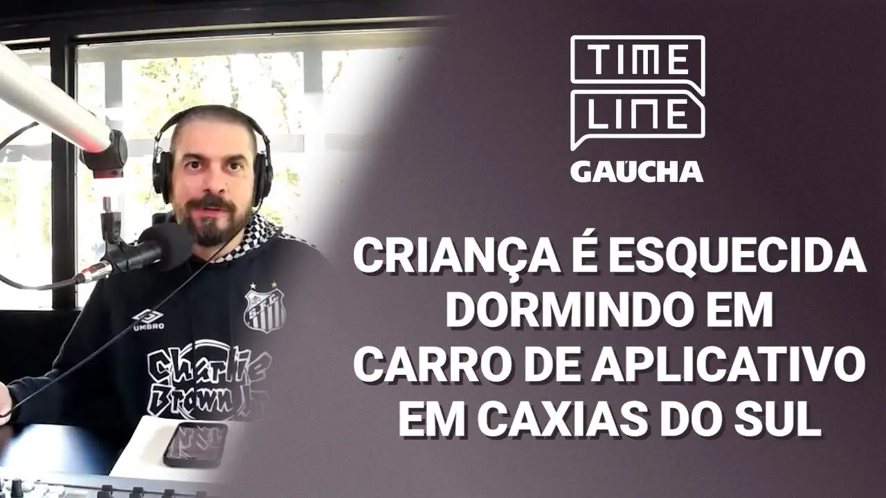 Criança é esquecida em carro, e motorista de aplicativo só nota ao chegar em casa | Timeline Gaúcha