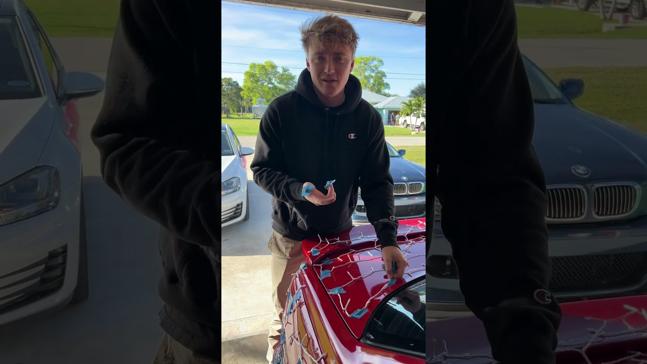 Christmas Light Car Disaster !?
