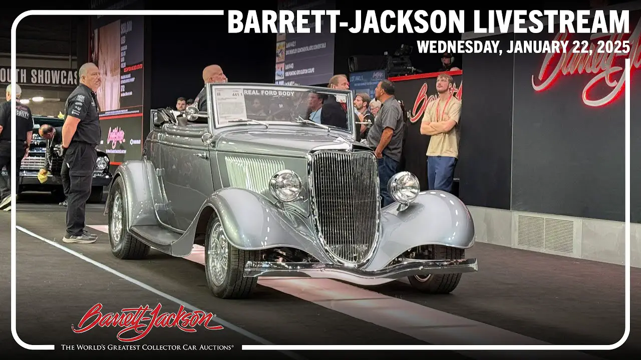 LIVE // WEDNESDAY 2025 SCOTTSDALE AUCTION LIVESTREAM // WEDNESDAY, JANUARY 22, 2025