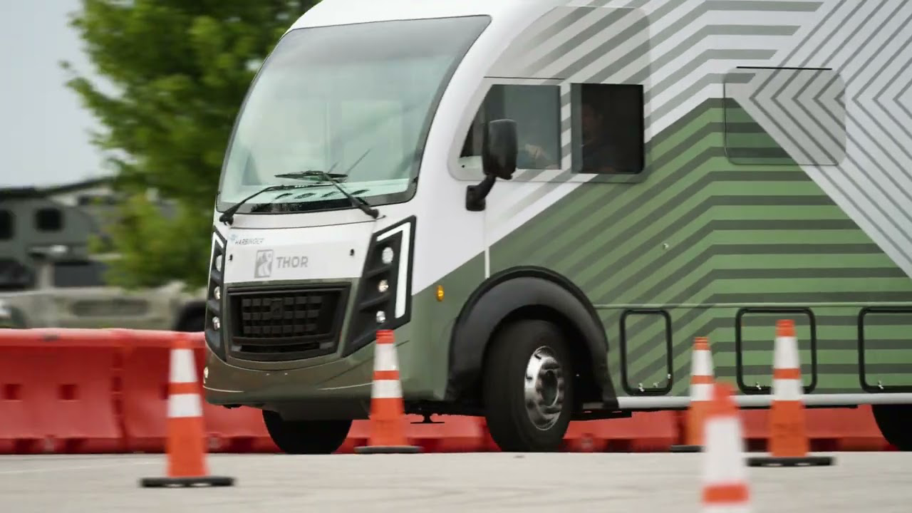 THOR debuts World's First Hybrid Class A Motorhome