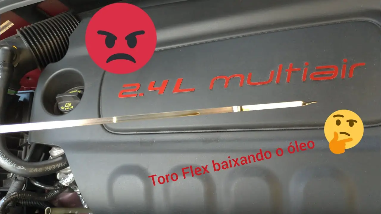 Fiat Toro 2.4  Baixando o nível do óleo 🤔 Parte 1