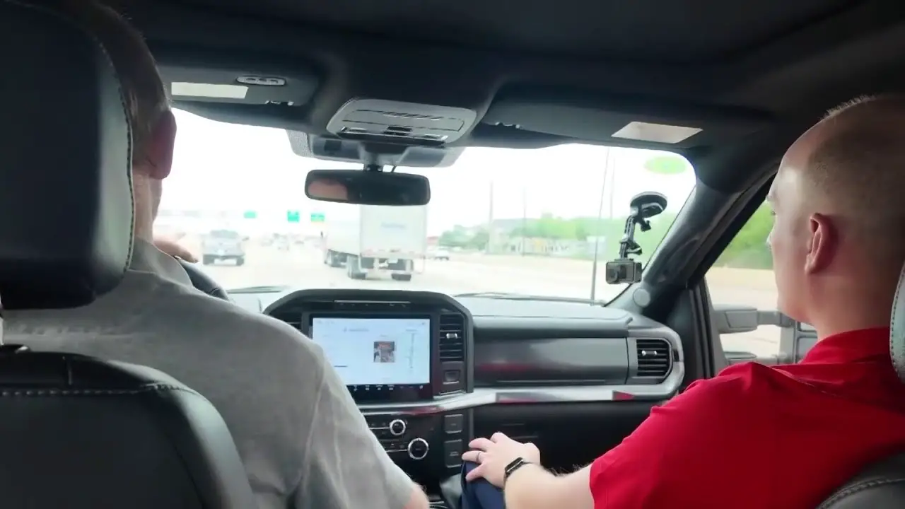 Man’s new Ford F-150 randomly triggers brakes on Houston freeway
