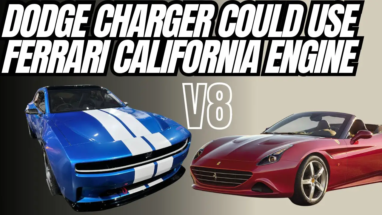 Dodge Charger Could Use Ferrari California 3.9L V8 Engine?