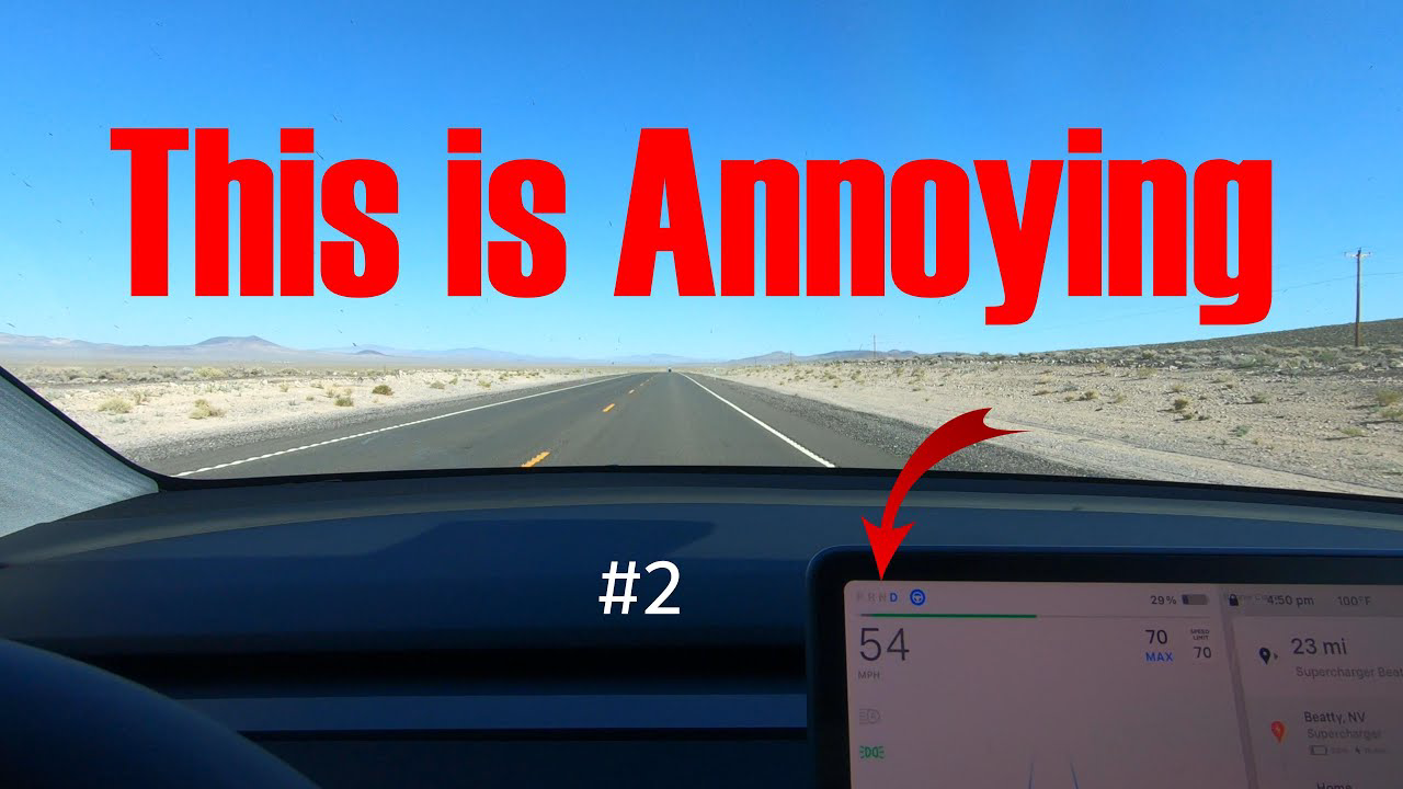 Tesla Phantom Braking on Road Trips