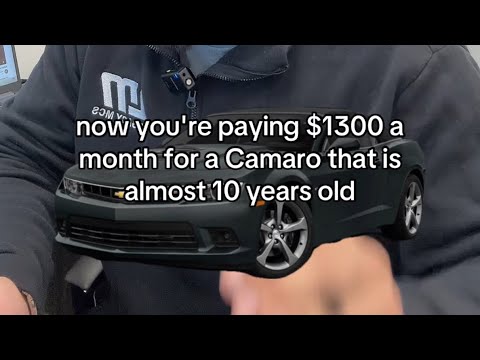 Bad Car Deal! Paying $1300/mo for a 2015 Camaro with 140k miles is Diabolical‼️Gen z is screwed‼️