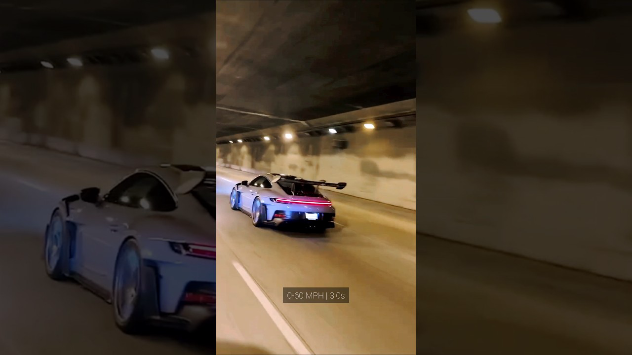 Porsche 911 GT3RS Tunnel Run | Pure Sound