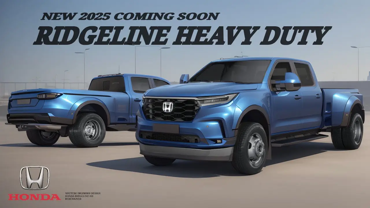 NEW 2025 HONDA RIDGELINE HD? REDESIGN | Digimods DESIGN |