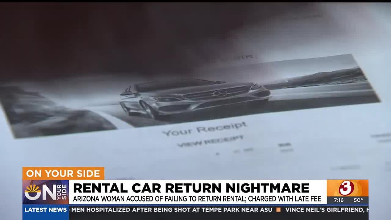 Arizona woman accused of failing to return car rental