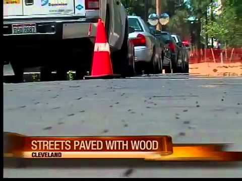 5pm: Cleveland's Hessler Ct. is a wooden way