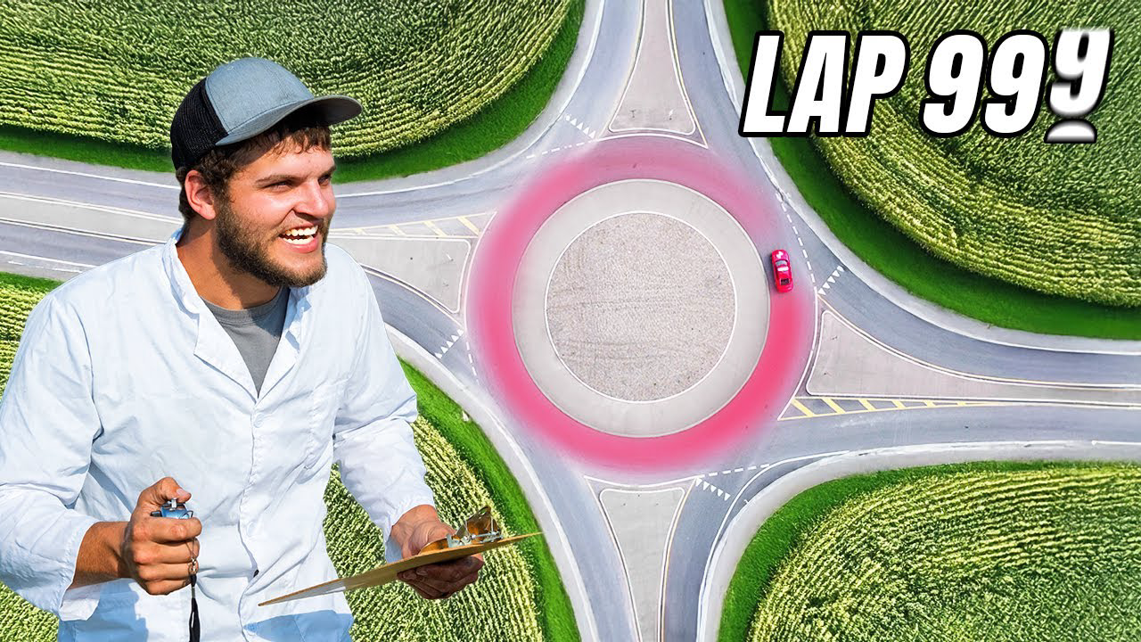 I Drove in a Roundabout for 24 Hours Straight!