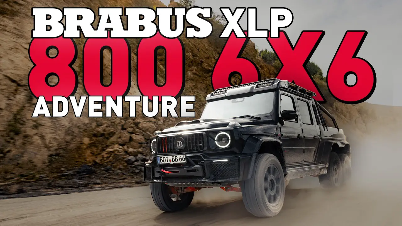 BRABUS XLP 800 6x6 ADVENTURE - The Ultimate Luxury Off-Road Pickup