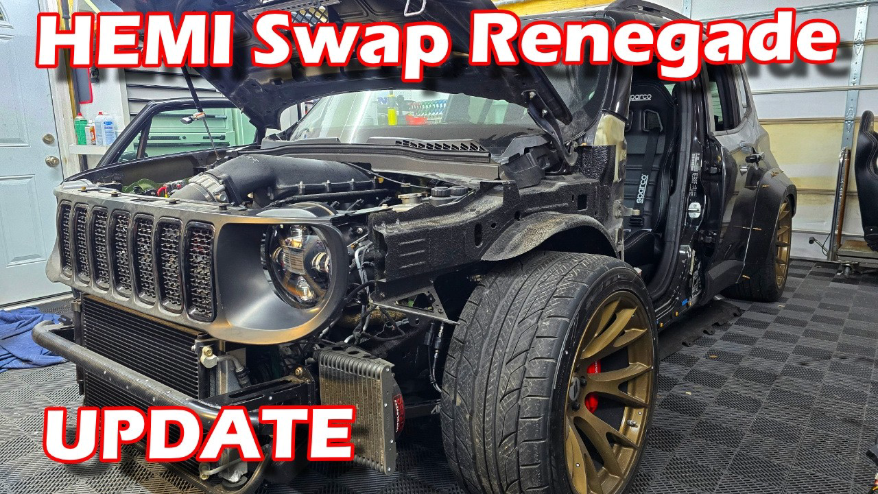 HEMI Swap Jeep Renegade Update