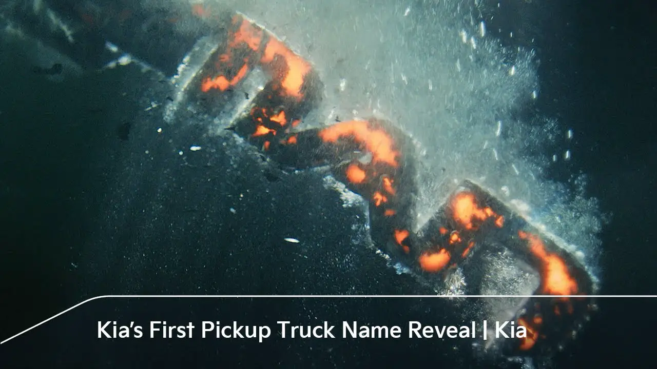 Kia's First Pickup Truck Name Reveal | Kia