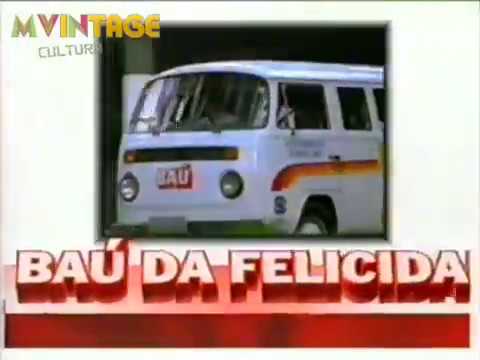 Comercial - Baú da Felicidade - Sbt - 1998