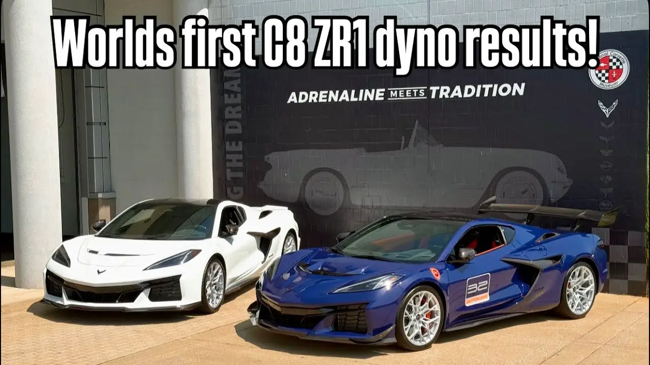 Worlds First Dyno-Run of the Corvette C8 ZR1! - Paragon Performance