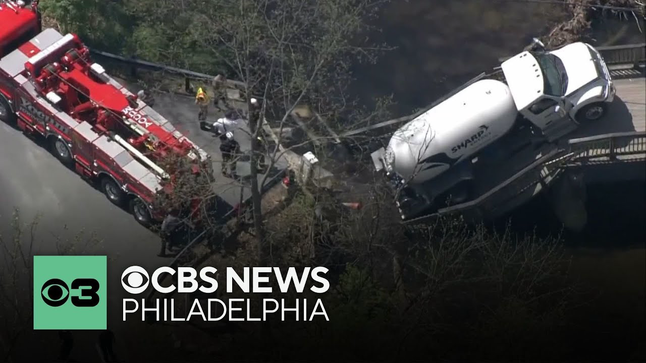 Pennsylvania bridge collapses after propane tanker truck attempts to cross