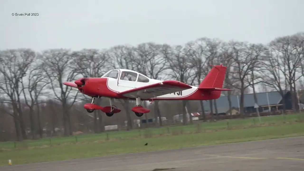 Fuji FA-200-160 Aero Subaru PH-FJI Teuge Airport 17 Maart 2023