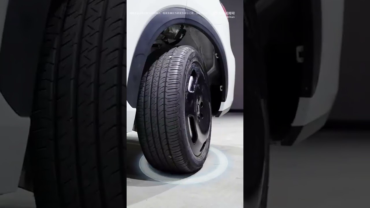 Geely EX5 boasts four-wheel 90-degree steering in China. Read more at CarNewsChina.com